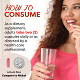 Best Naturals primer plano de cápsulas para apreciar textura y forma, facilita ingestión
