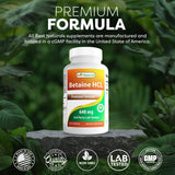Best Naturals comparación de tamaño del frasco para evaluar suministro
