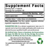 Best Naturals detalle de etiqueta con información de dosis y pureza