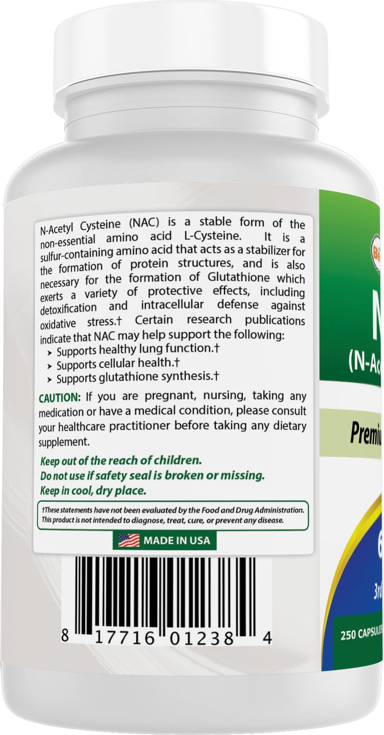 Best Naturals frasco en encimera de cocina como parte de rutina diaria saludable