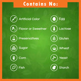 Best Naturals etiqueta nutricional legible con información de pureza