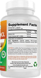 Best Naturals etiqueta nutricional y certificaciones visibles en envase