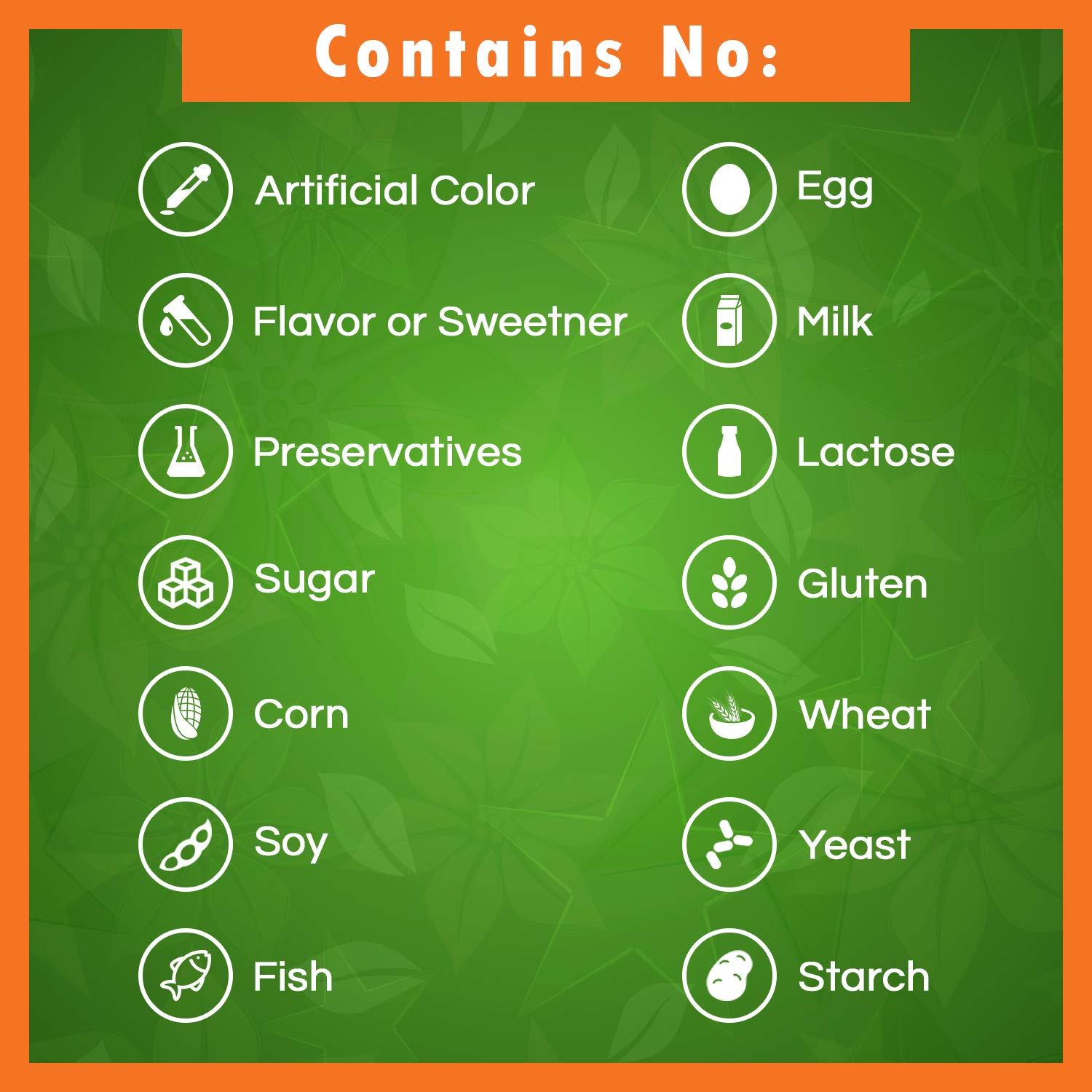 Best Naturals etiqueta nutricional y lista de ingredientes clara para transparencia