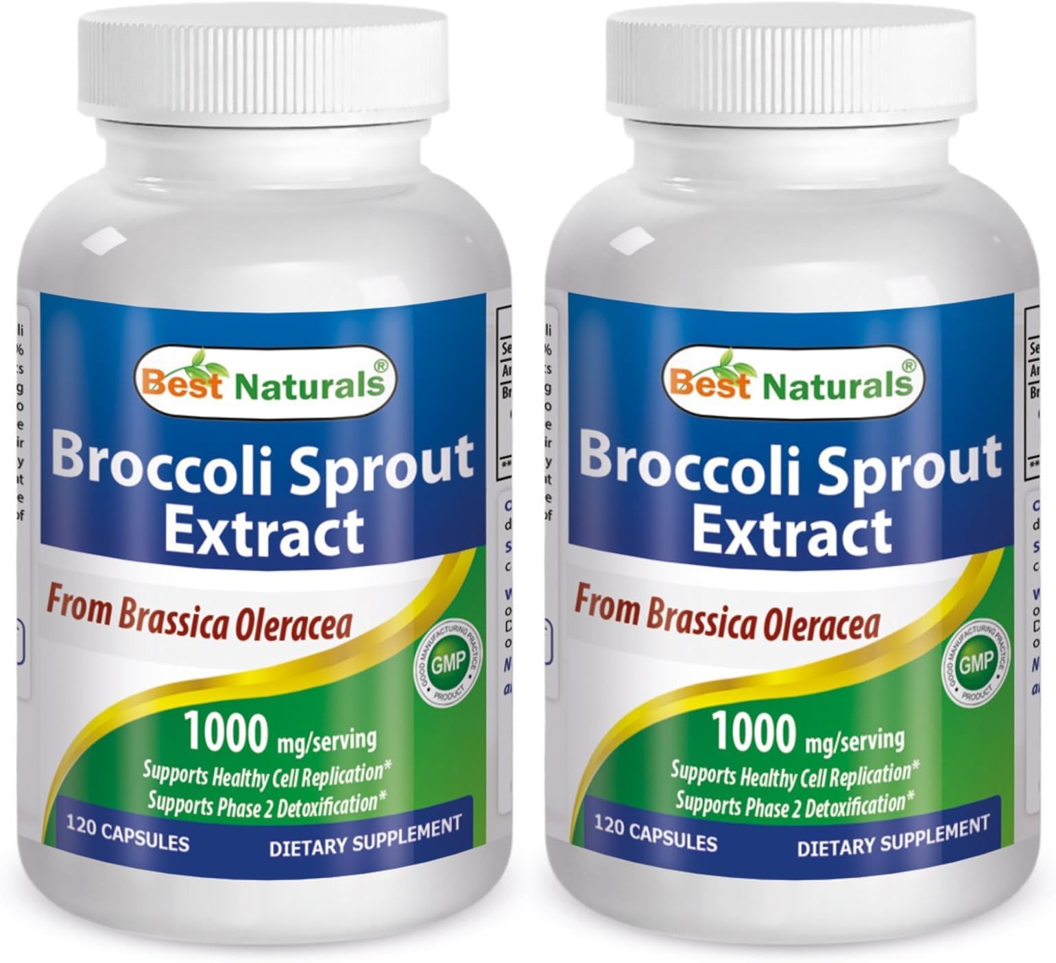 Best Naturals frasco frente mostrando etiqueta clara y dosificación