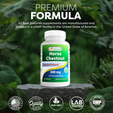 Best Naturals frasco en mano para comparar tamaño y contenido del producto
