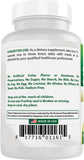 Best Naturals tabla nutricional e información del fabricante visible en la etiqueta