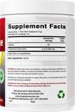 Best Naturals etiqueta con lista de ingredientes y ausencia de alérgenos destacada