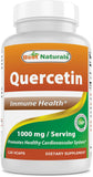 Best Naturals botella frontal del suplemento de quercetina, práctica para almacenamiento