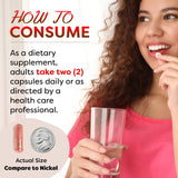 Best Naturals cápsula abierta detalle del contenido para evaluar textura y calidad