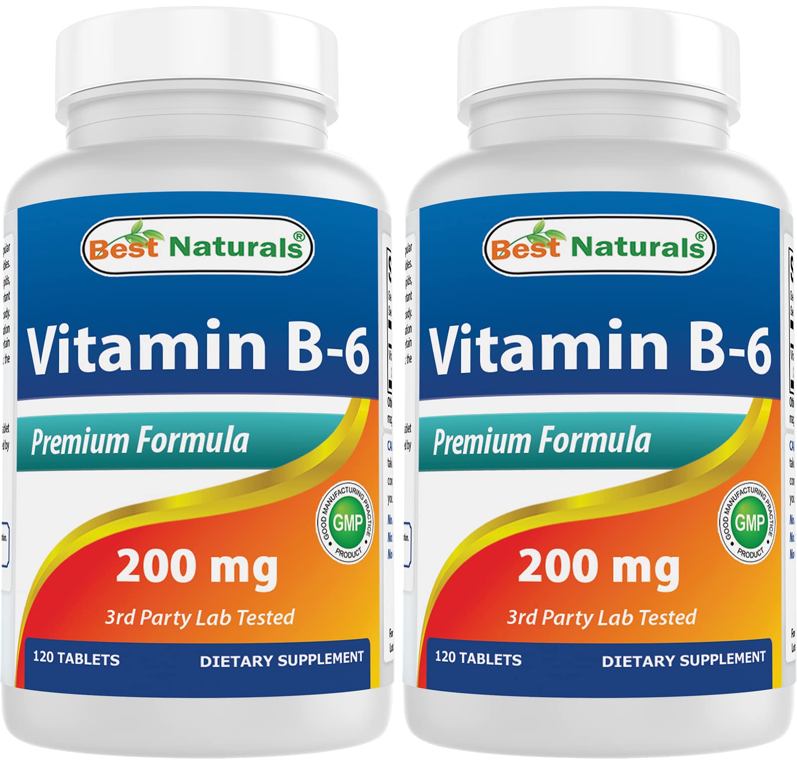 Best Naturals botella frontal mostrando etiqueta y cantidad 120 tabletas, claridad de información