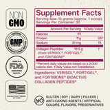 BEST Supplements los tres péptidos FORTIBONE VERISOL FORTIGEL en receta