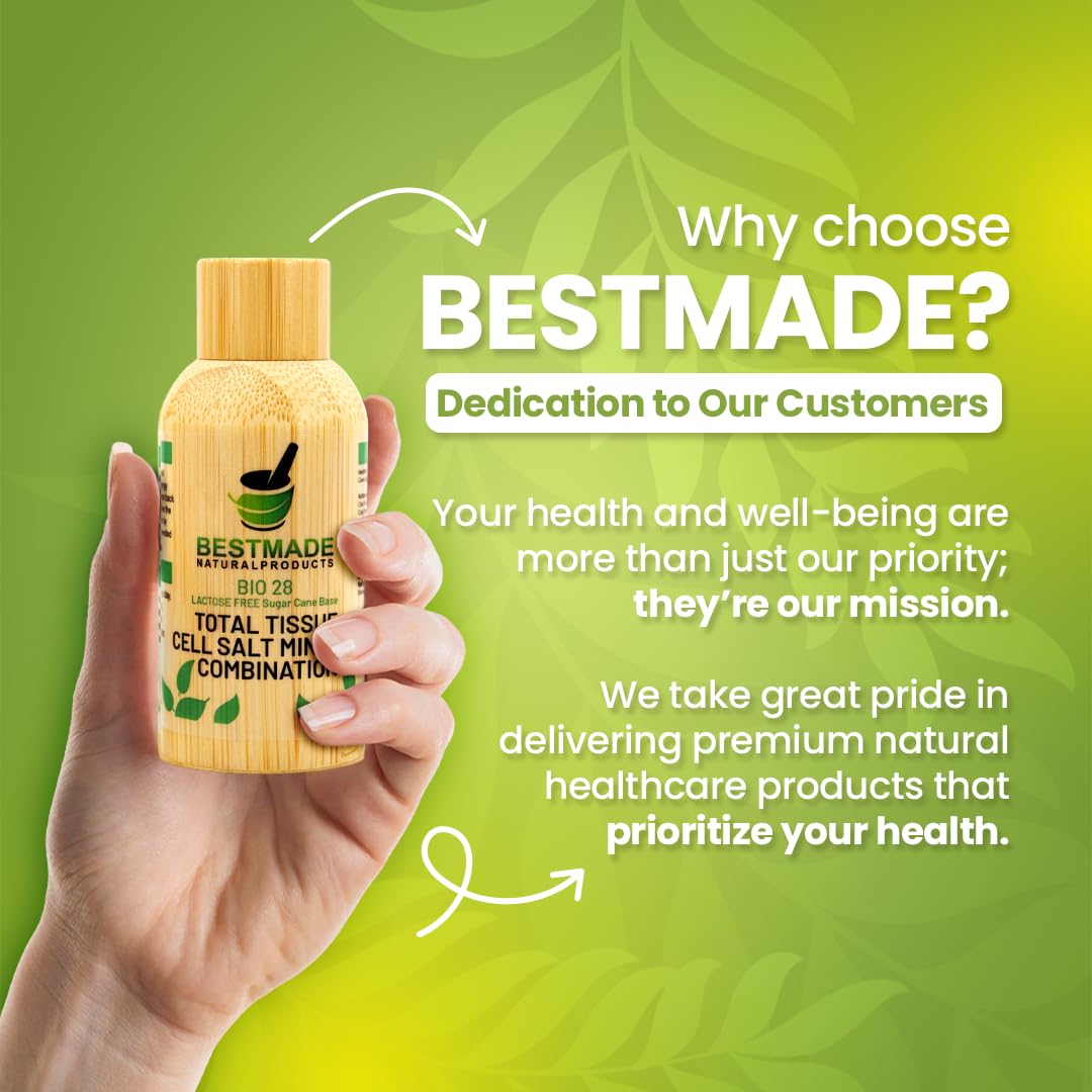 Bestmade producto en uso mostrando la toma diaria sencilla y cómoda