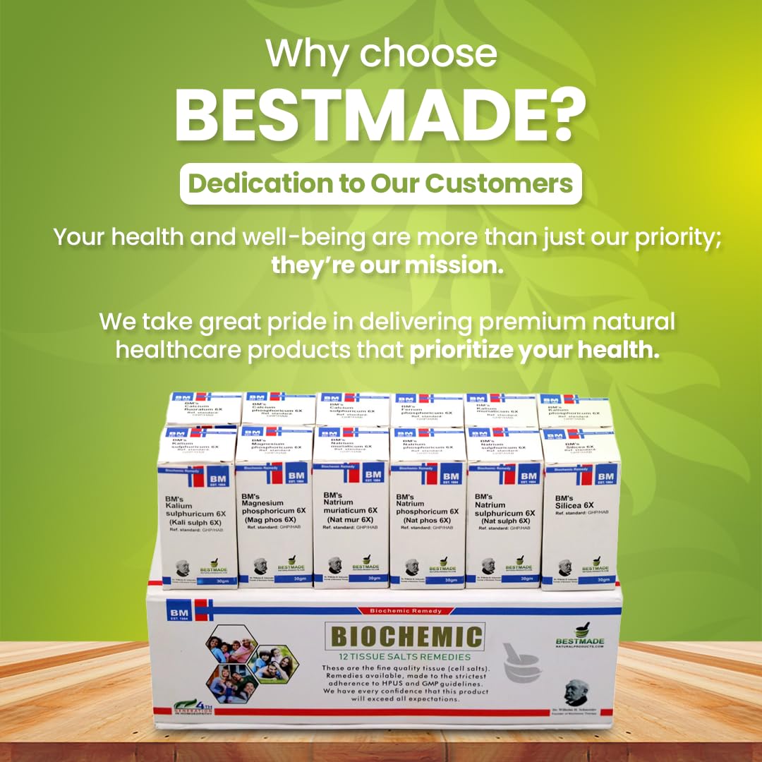 Bestmade tabla de remedios ampliada para seleccionar la sal adecuada
