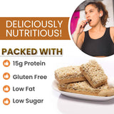 BestMed Weight Loss barra junto a una regla para comparar tamaño y porción individual