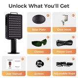 BestQool ajuste de ángulo 360 grados para colocación precisa