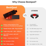 BestQool cinturón usado en cintura, manos libres para actividad diaria cómoda