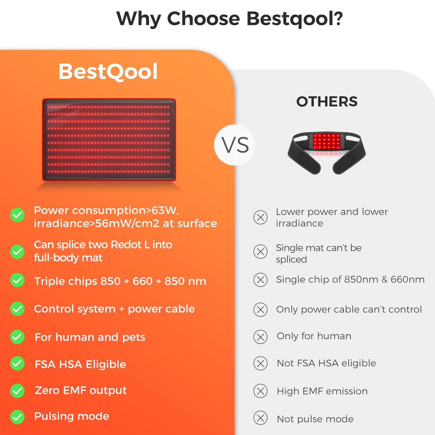BestQool persona tumbada usando la esterilla para una sesión manos libres