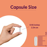BESTVITE etiqueta lateral con información de 1000 mg y sin rellenos