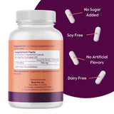 BESTVITE etiqueta nutricional legible con dosis 750 mg