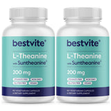 BESTVITE frasco frontal claro que muestra 120 cápsulas y beneficios de enfoque