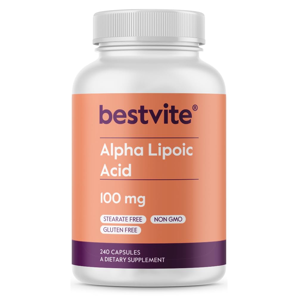 BESTVITE frontal del envase mostrando 240 cápsulas y beneficios de pureza