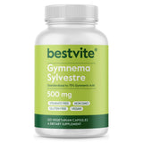 BESTVITE botella frontal mostrando el suplemento y beneficios claros