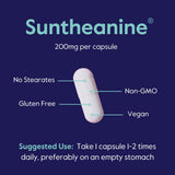 BESTVITE etiqueta del ingrediente Suntheanine, destaca patente y calidad