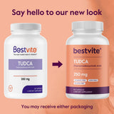 BESTVITE cápsula abierta mostrando el contenido en polvo fino y limpio