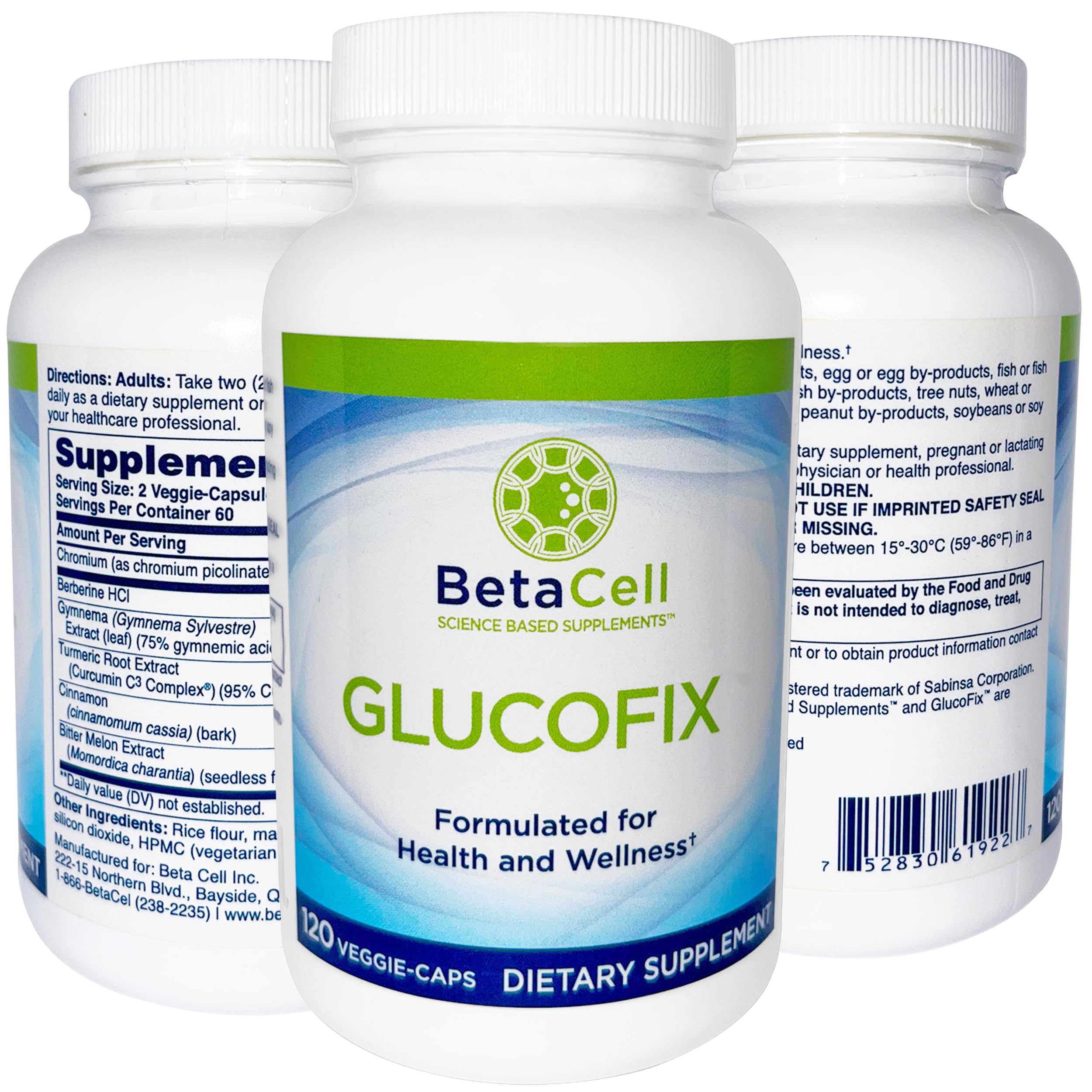 BETACELL detalle de cápsulas Glucofix destacando textura y facilidad de ingestión