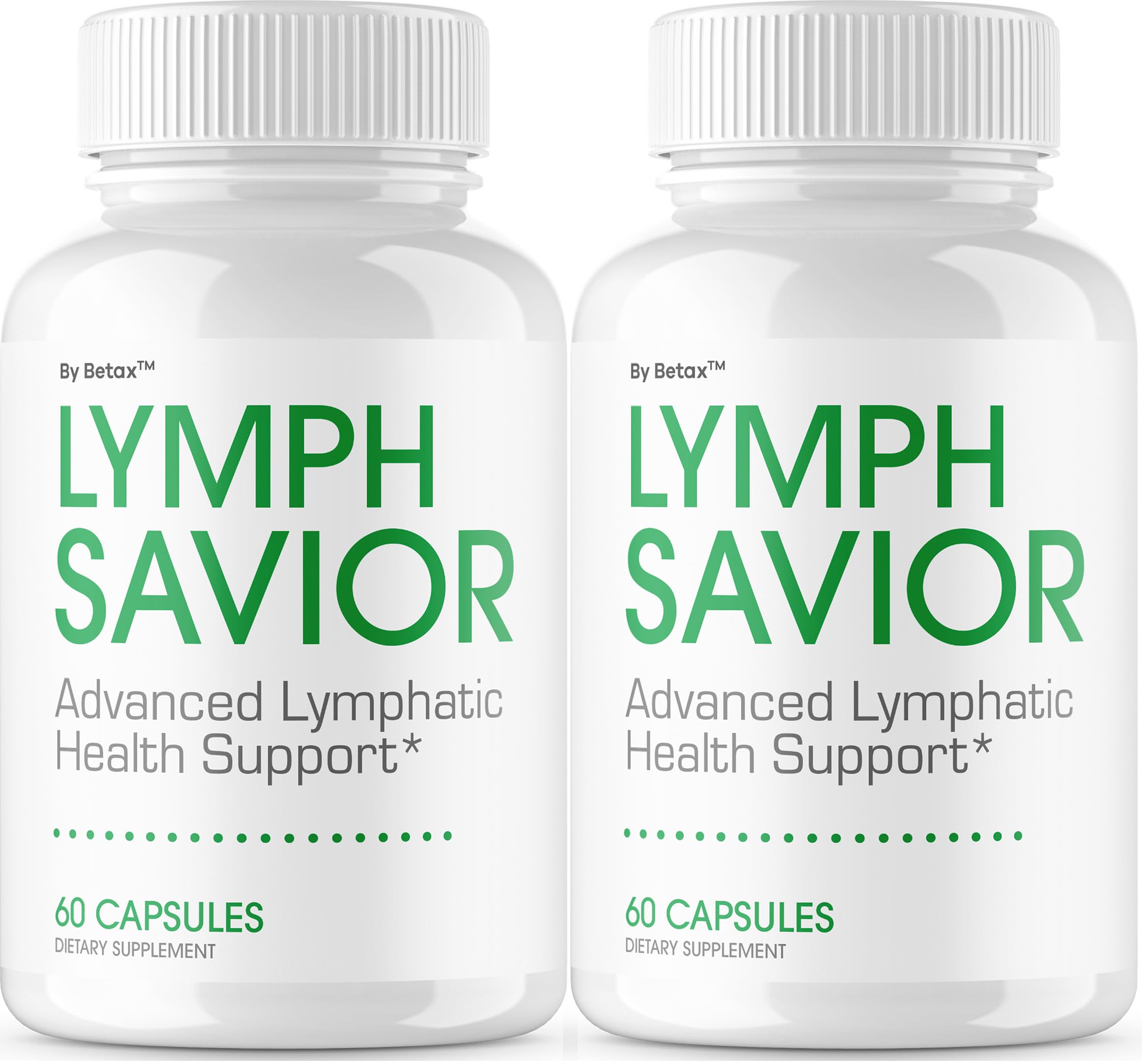 BetaX bote frontal mostrando Lymph Savior y apoyo al bienestar