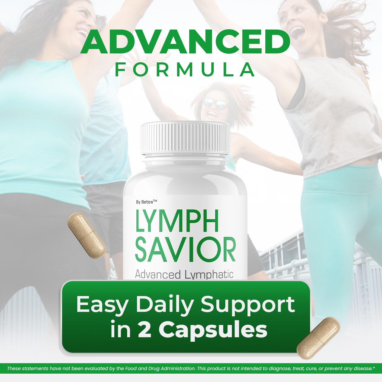 BetaX Lymph Savior primer plano de la textura de una cápsula beneficiosa