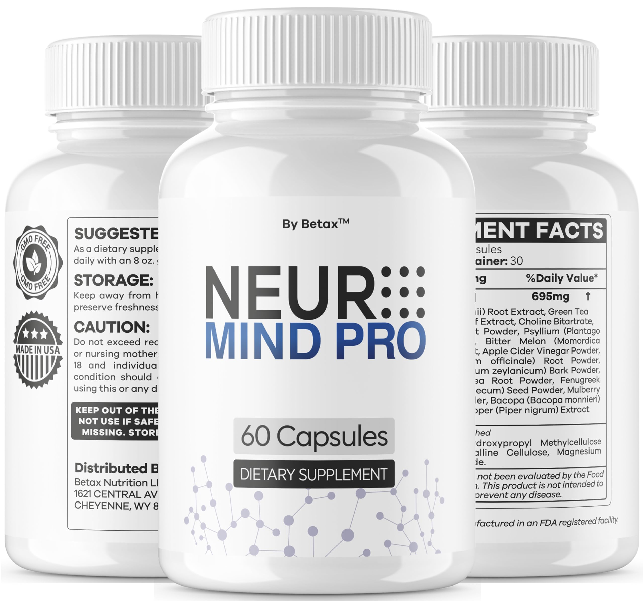 BetaX Neuro Mind Pro en ambiente de estudio, apoyo a concentración