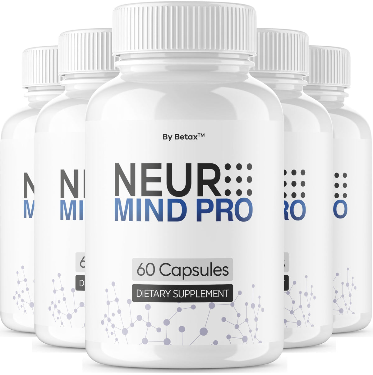 BetaX Neuro Mind Pro vista frontal del envase con claridad en el diseño