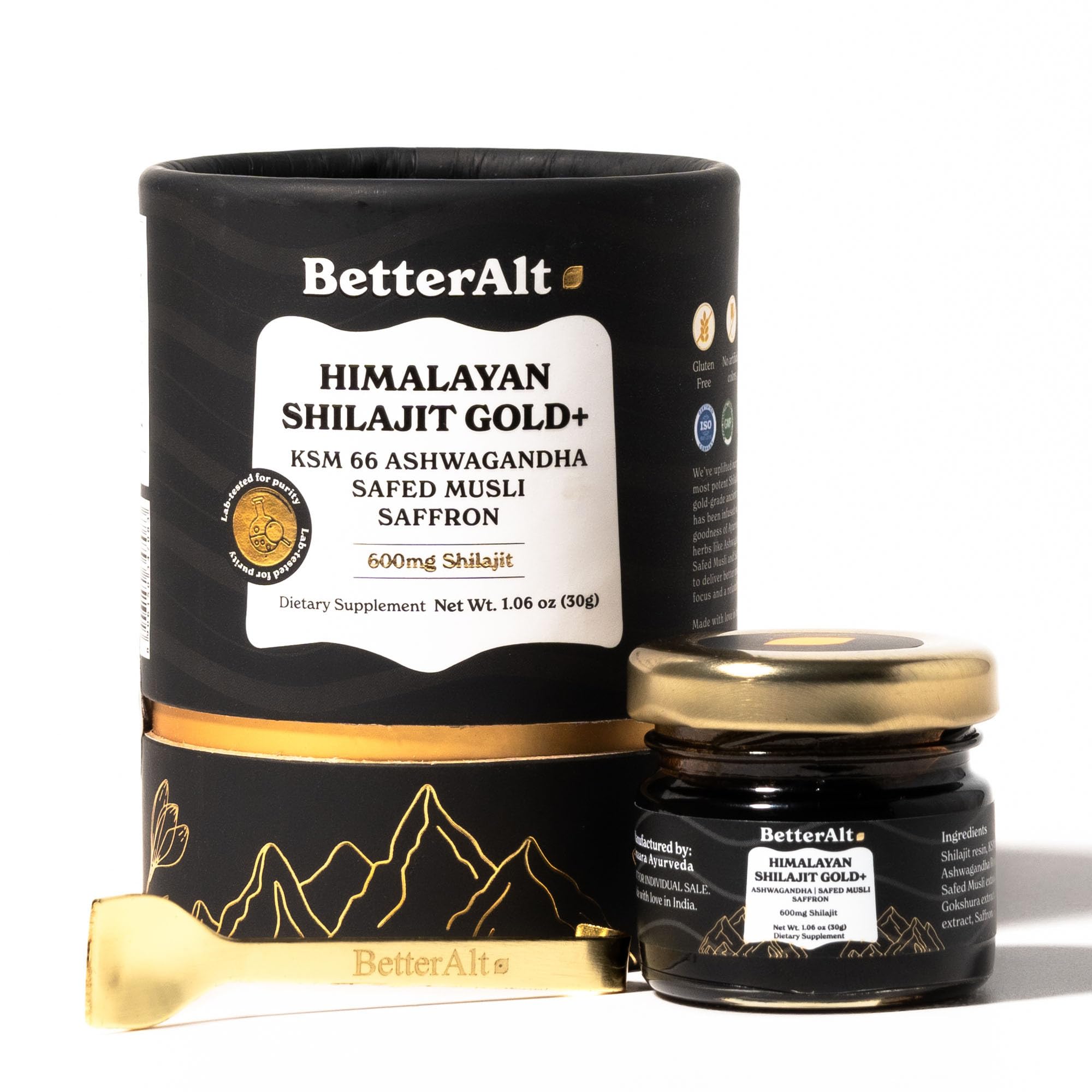 Better Alt envase frontal mostrando diseño y beneficios para rendimiento