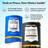 Better Alt stick con Shilajit disuelto en taza caliente beneficioso