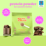 Better Blends cucharada con polvo cremoso que asegura mezcla sin grumos