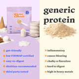 Better Blends etiqueta nutricional con información de 20 g de proteína