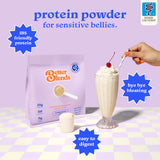 Better Blends polvo cremoso en cuchara, fácil de mezclar y digerir
