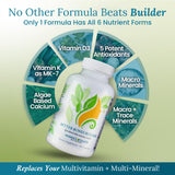 Women's Health Network Better Bones Builder en escena de mujer activa para salud ósea
