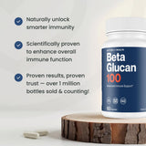 Better Way Health polvo de beta-glucano purificado resaltando su pureza
