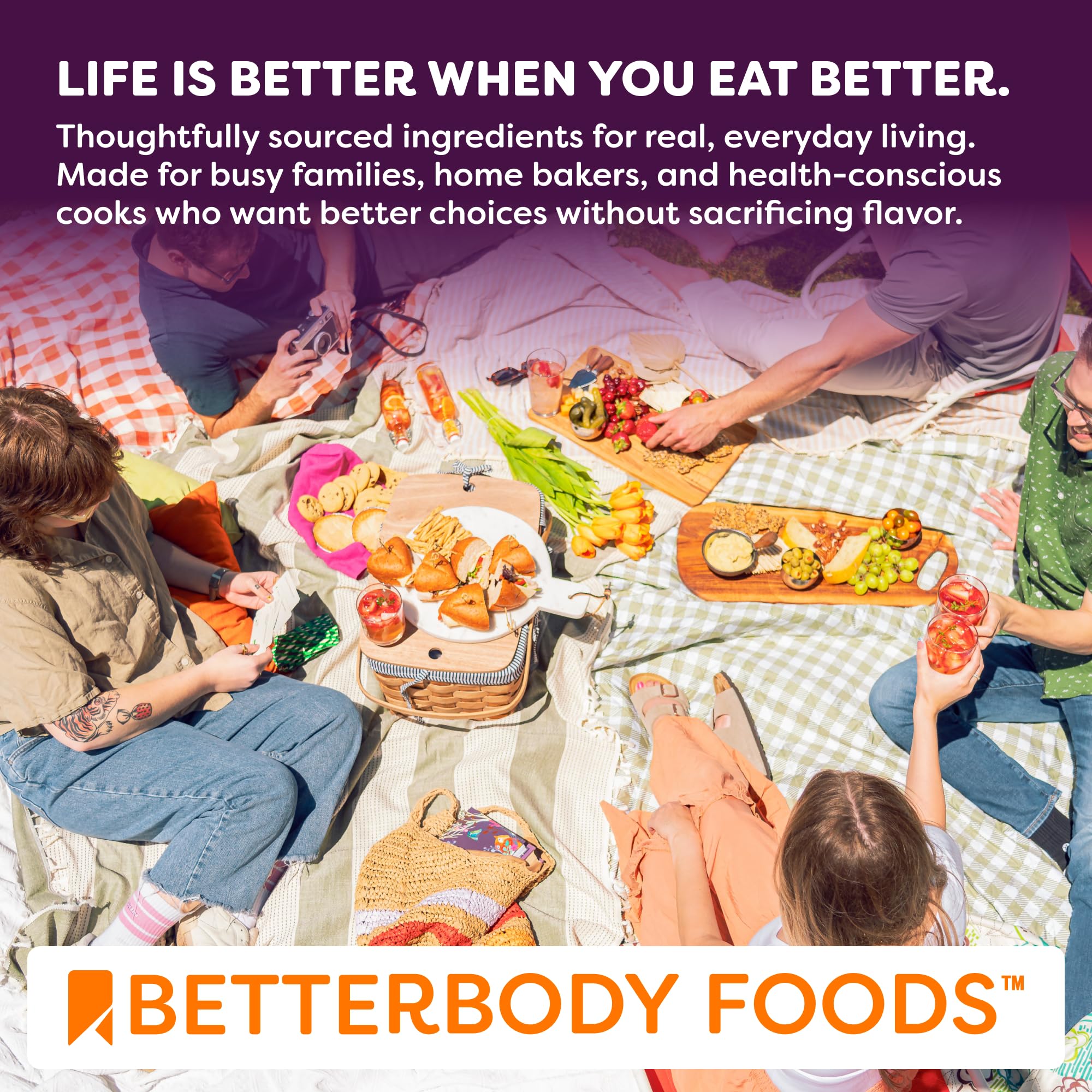 BetterBody Foods desayuno con smoothie bowl, práctico para la familia