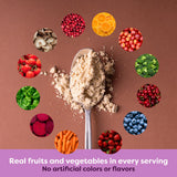 BetterBody Foods mezcla de frutas y verduras deshidratadas, antioxidantes naturales