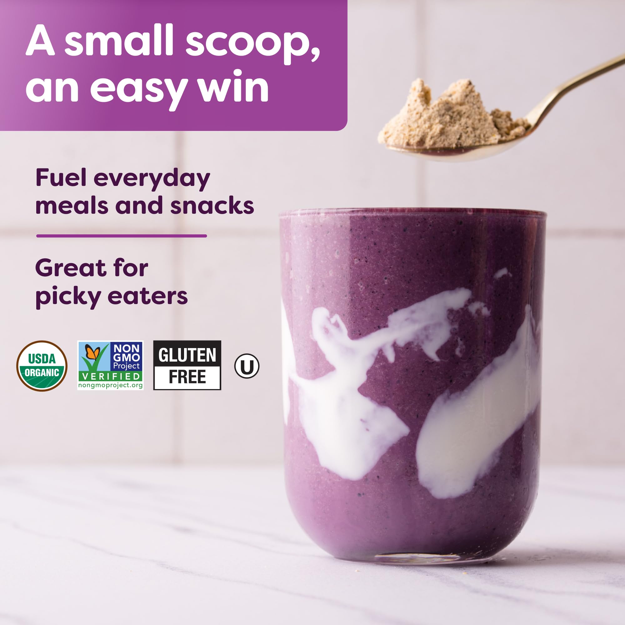 BetterBody Foods semillas y proteína de hemp, fuente vegana de proteína