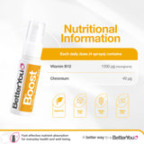 BetterYou boquilla en detalle mostrando la textura de las microgotas y aplicación rápida
