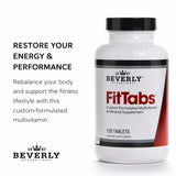 Beverly International frasco abierto con tabletas para vista interna del producto
