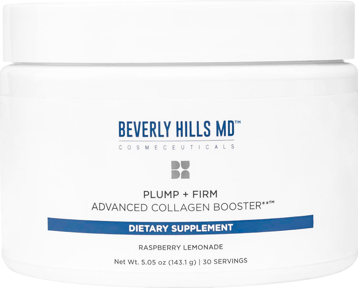 Beverly Hills MD envase frontal mostrando marca y sabor Raspberry Lemonade