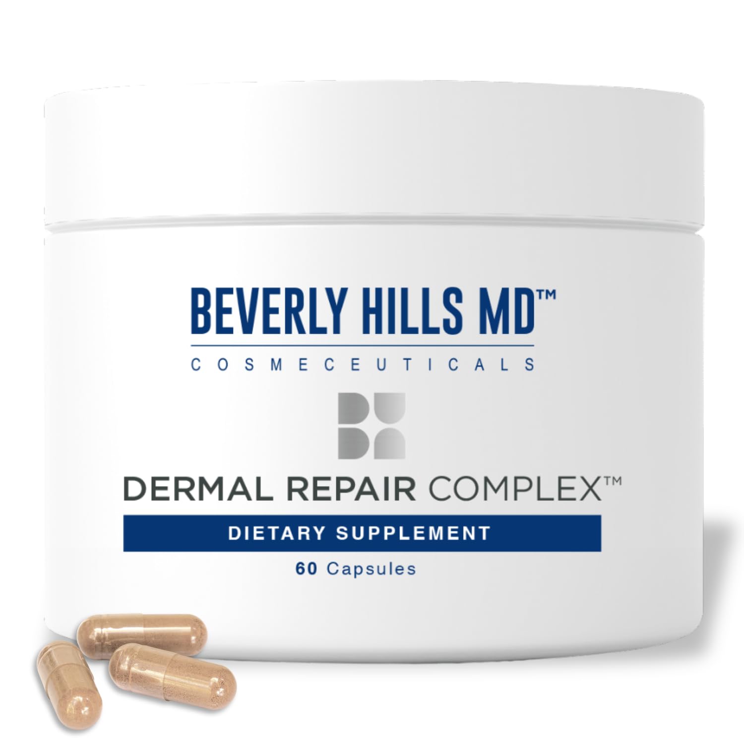 Beverly Hills MD frente del producto mostrando diseño y beneficio de apariencia cuidada