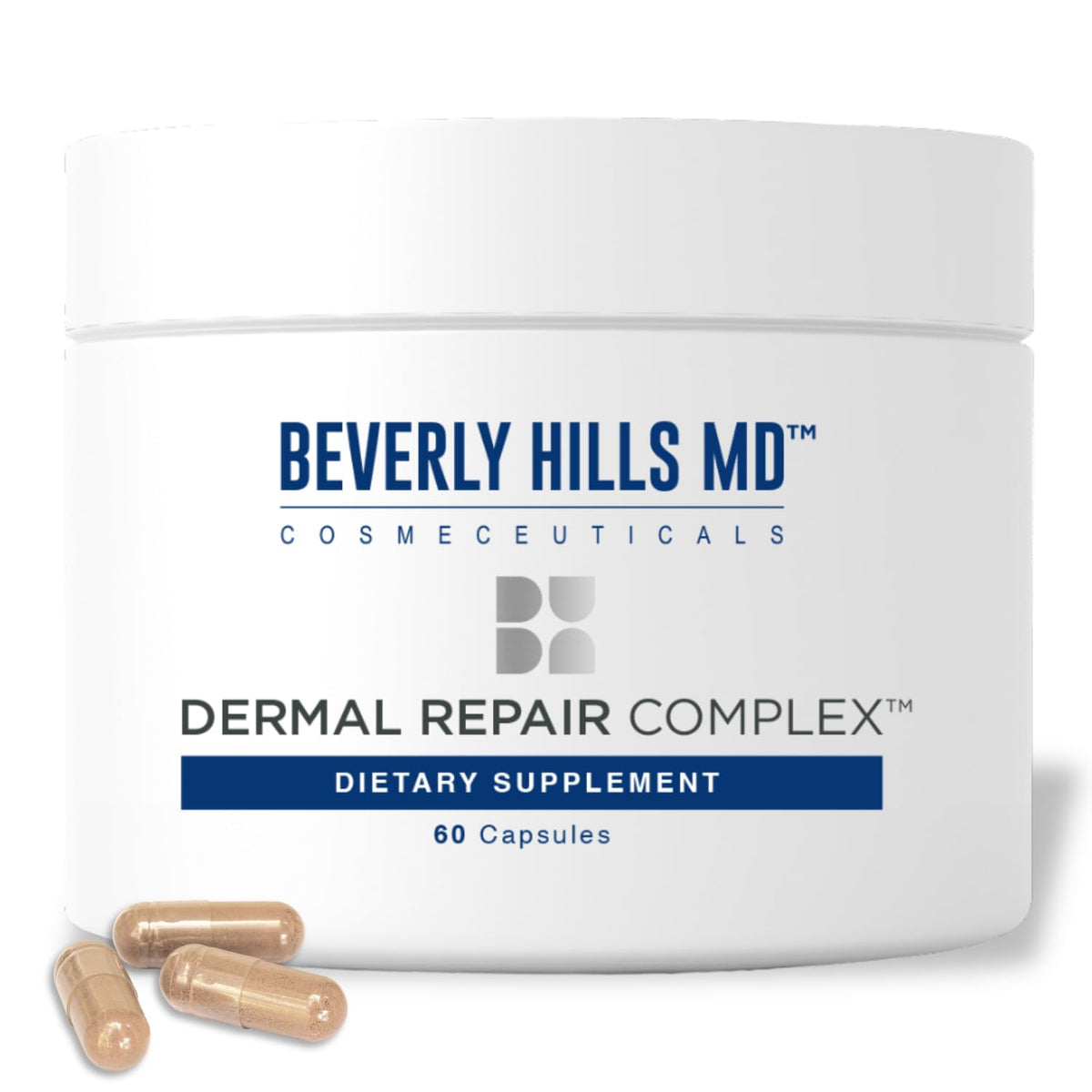 Beverly Hills MD frente del producto mostrando diseño y beneficio de apariencia cuidada