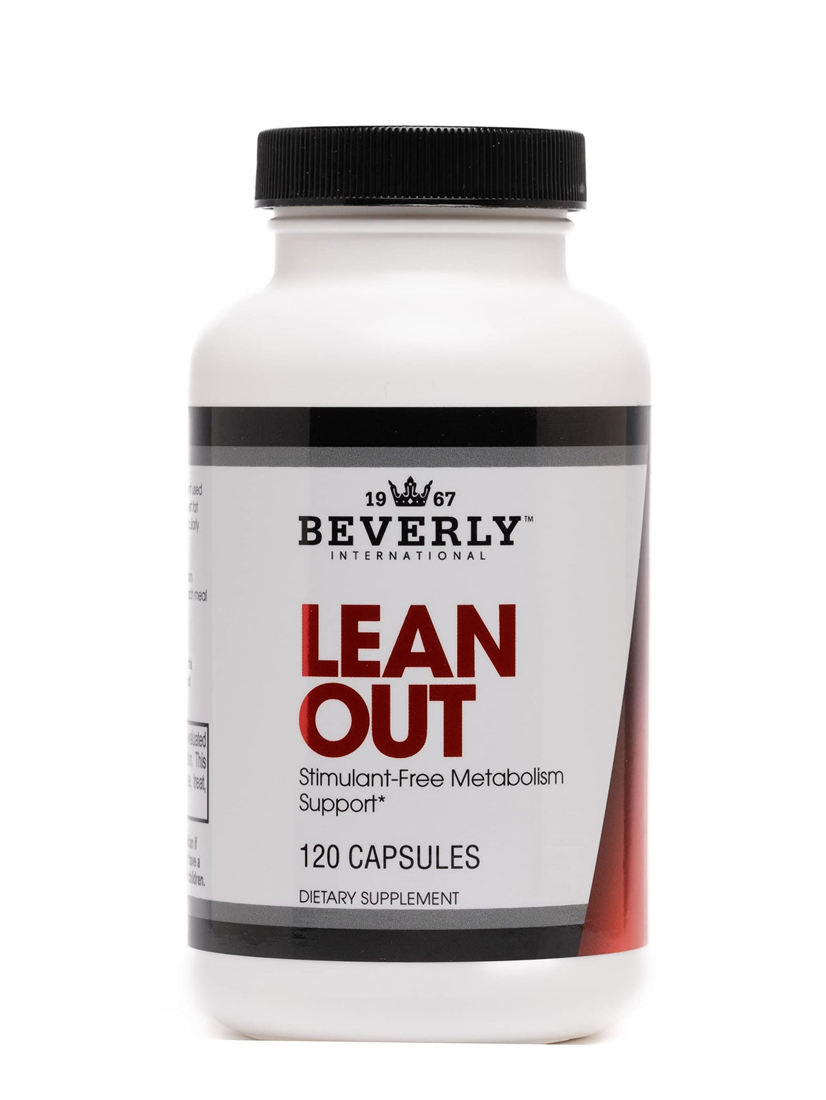 Beverly International Lean Out frente del envase mostrando dosis y formato