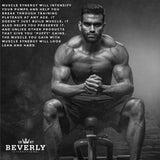 Beverly Muscle Synergy en uso durante sesión de gimnasio, favorece recuperación y sensación de pump